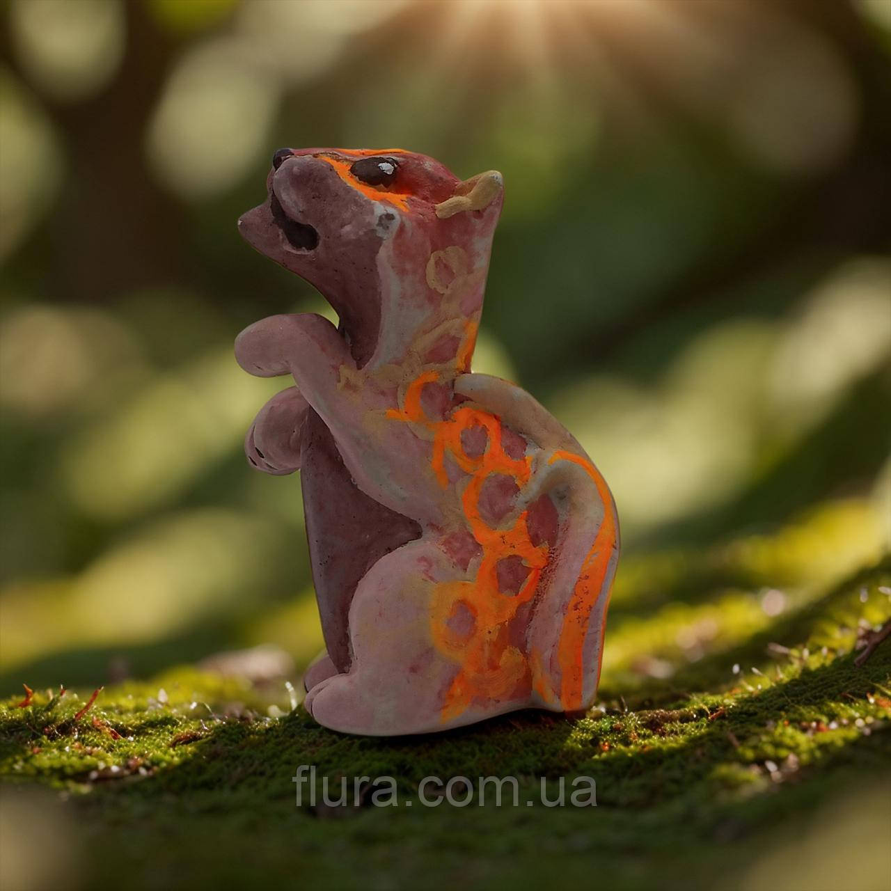 Авторська статуетка керамічна / Фігурка для декору, оригінальний оберіг і декоративний сувенір