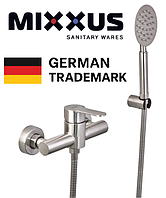 Змішувач для душу з нержавіючої сталі настінний для душової кабіни зовнішній душовий koln