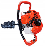 Мотобур + 3 шнека ONDRAGON OD-9116, фото 4