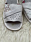 Домашні капці шкіряні жіночі 37 розмір виробничий брак устілки уцінка, фото 2