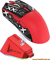 Attack Shark X11 PAW3311 22000 DPI бездротова ігрова миша 63г акумуляторна Bluetooth 2.4G з RGB док станцією