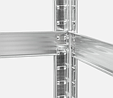 Набір із двох універсальних стелажів LEOBRO Premium 150 х 140 х 30 см, 175кг/полиця, 5 полиць (LB-R112Х2), фото 7