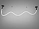Люстра стельова LED Diasha 9610-2000BK Шланг, 22W, чорний, для коридору, вітальні, спальні, кафе, ресторану, фото 2