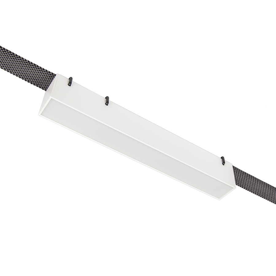 Трековий світильник LED Levistella 78010-BL03 PKW, 10W, 4000K, білий, для текстильної трекової системи, фото 1