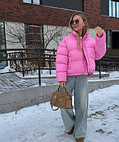 Жіноча куртка оверсайз без капюшона Арт. 750