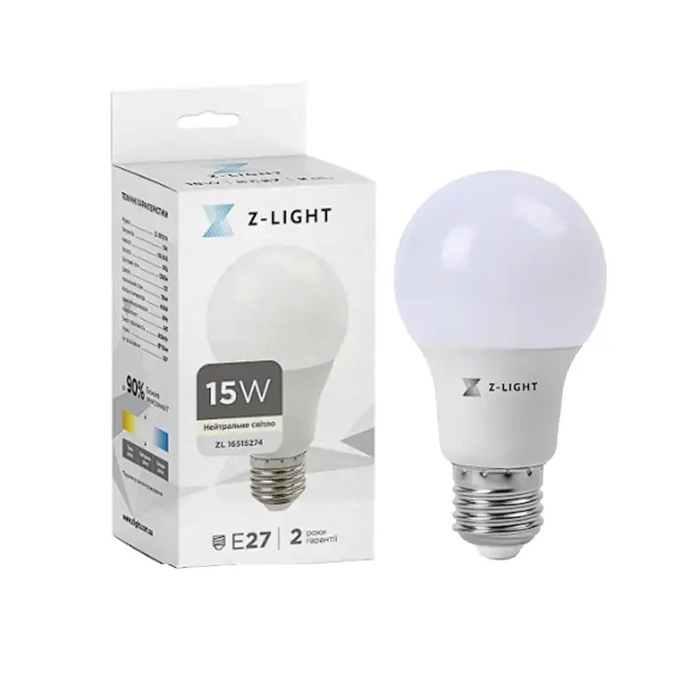 Лампа LED Levistella The Light 1003 Е27 15w 4000k А60, 15W, 4000K, A60, 1350Lm, сучасний стиль, фото 1