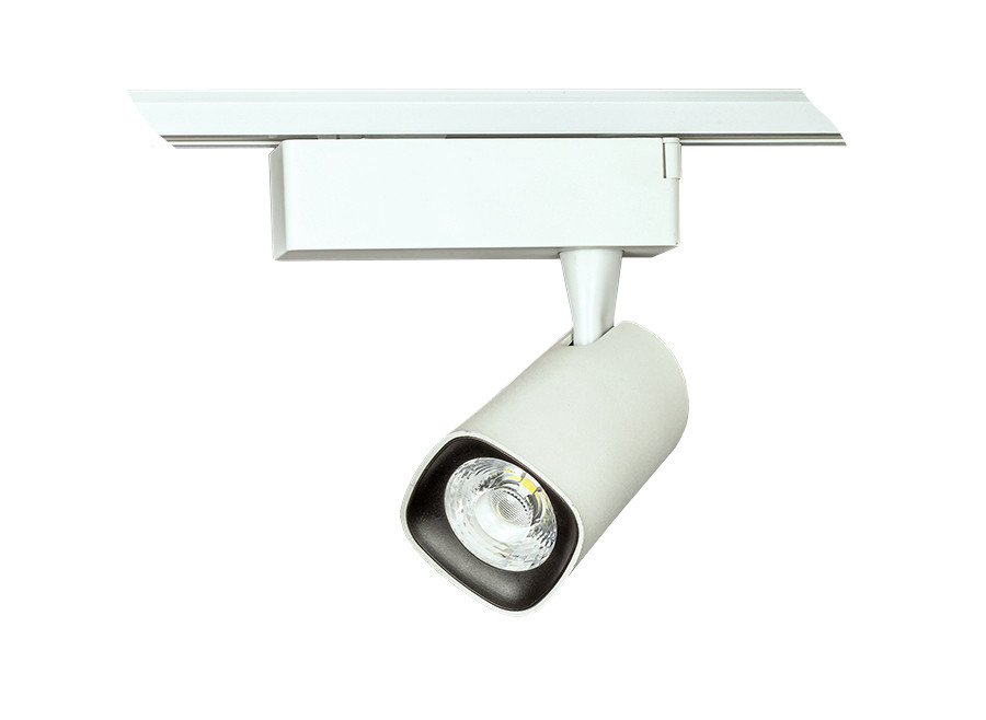 Трековий світильник LED Levistella 901COB-3340 WH, 26W, білий метал, для потолочного шинопровода, фото 1