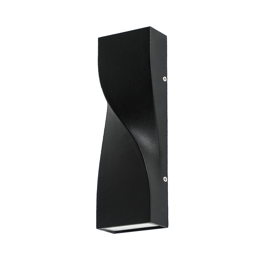 Бра настінне LED Levistella 9232004 BK, 10W, 3200K, чорний алюміній, сучасний стиль для вулиці, фото 1