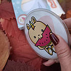 Грілка для рук дитяча багаторазова Єдиноріг з кавуном. Грілка сольова портативна для дітей і дорослих, фото 7