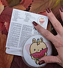 Грілка для рук дитяча багаторазова Єдиноріг з кавуном. Грілка сольова портативна для дітей і дорослих, фото 9