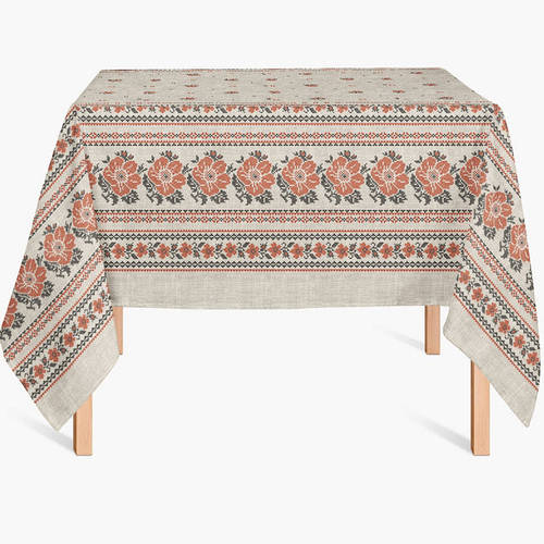 Скатерть на большой стол размер Вилена размер 150х220 Роза, цена 326 ...