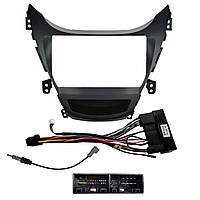 Перехідний штатний комплект із проводкою до Android магнітоли Hyundai Elantra 2011-2015
