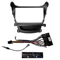 Перехідний штатний комплект із проводкою до Android магнітоли Hyundai Elantra 2014-2016 Type 2