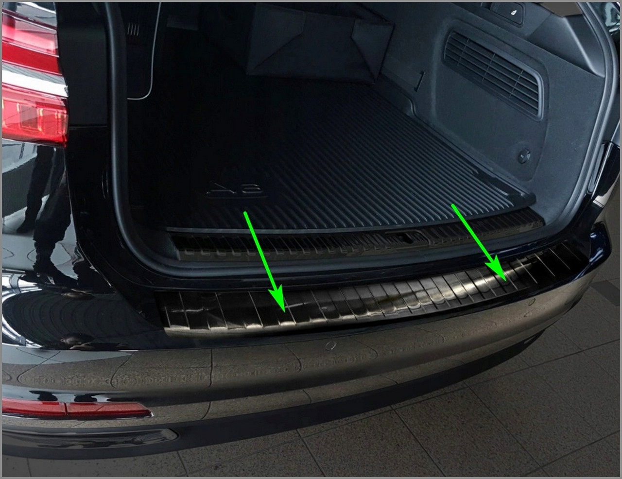 Захисна накладка на задній бампер для Audi A6 С8 Avant 2018-2024 /нерж.сталь/, фото 1