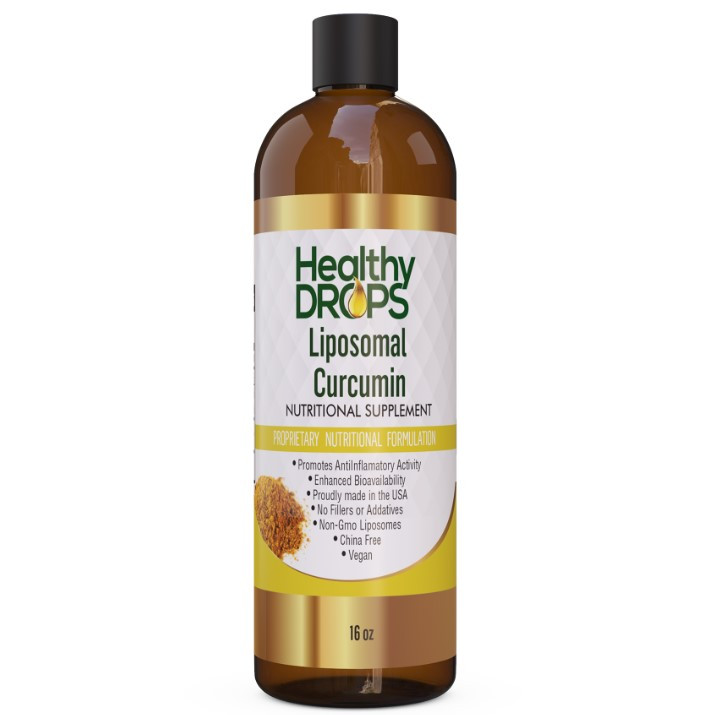 Healthy Drops Liposomal Curcumin / Ліпосомальний куркумін 473 мл