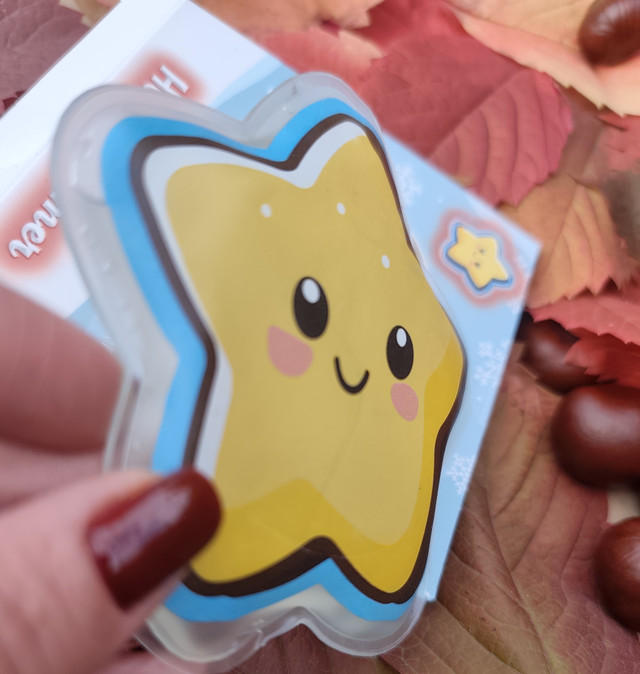 Грілка для рук дитяча багаторазова Зірочка. Грілка сольова портативна для дітей і дорослих Грілка для рук дитяча багаторазова Зірочка. Грілка сольова портативна для дітей і дорослих