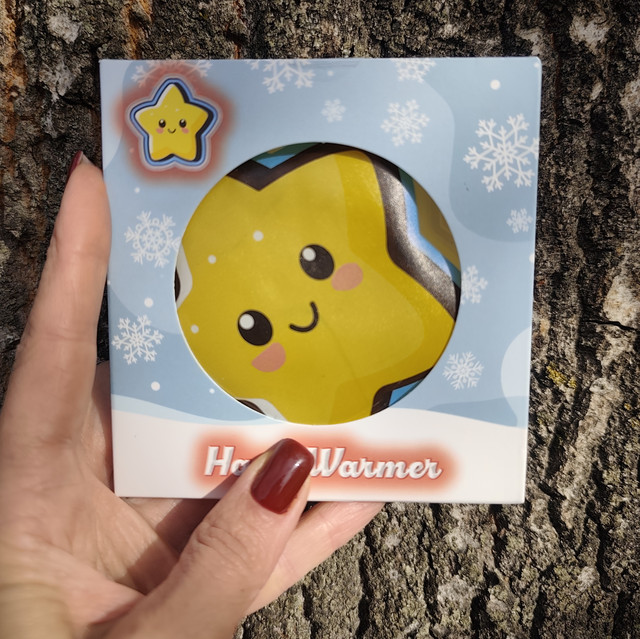 Грілка для рук дитяча багаторазова Зірочка. Грілка сольова портативна для дітей і дорослих Грілка для рук дитяча багаторазова Зірочка. Грілка сольова портативна для дітей і дорослих