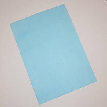 Вафельний папір ультратонкий 0,3 мм Dolce Bello блакитний — 1лист А4
