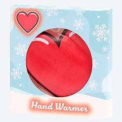 Грілка для рук дитяча багаторазова Серце. Грілка сольова портативна для дітей і дорослих