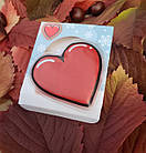 Грілка для рук дитяча багаторазова Серце. Грілка сольова портативна для дітей і дорослих, фото 6