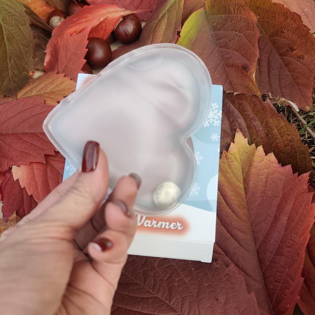 Грілка для рук дитяча багаторазова Серце. Грілка сольова портативна для дітей і дорослих