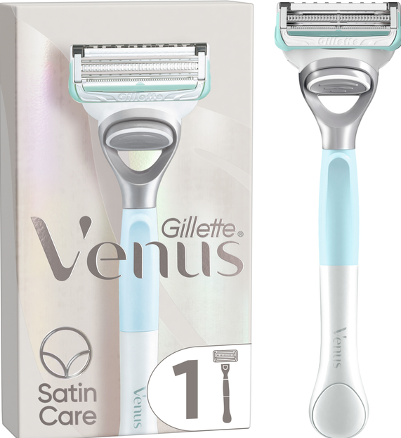 Станок для гоління жіночий (бритва) Venus Satin Care, фото 1