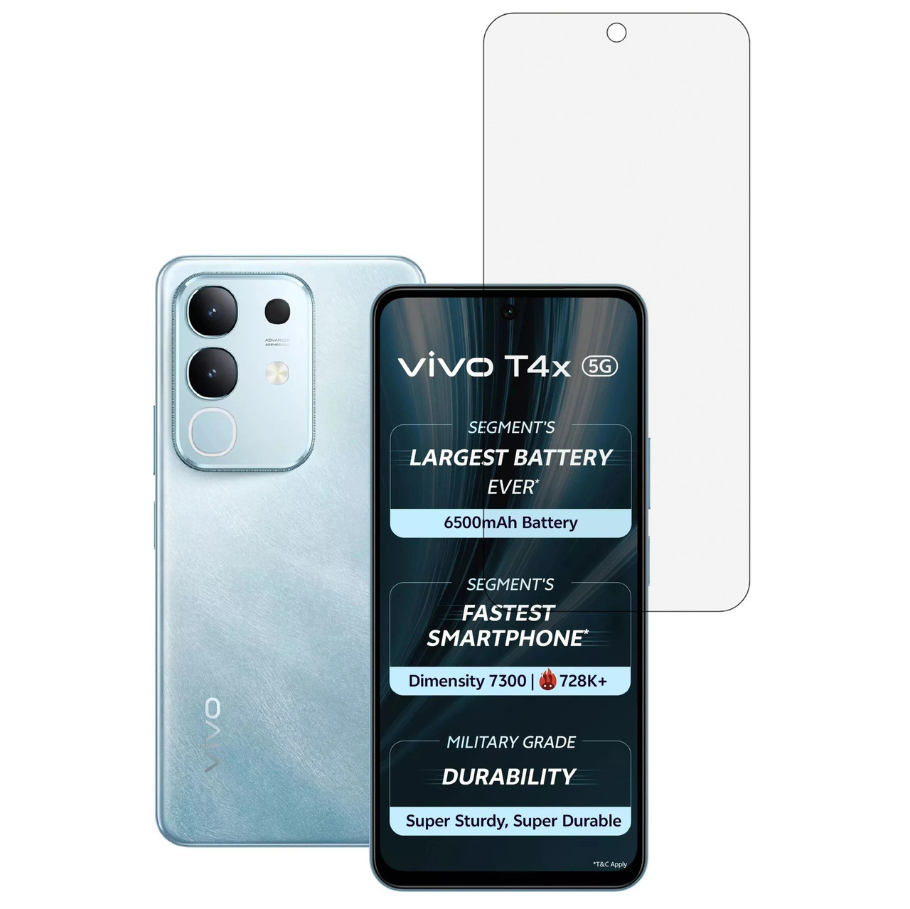 Гідрогелева плівка Mietubl HD для Vivo T4x 5G Матова, фото 1