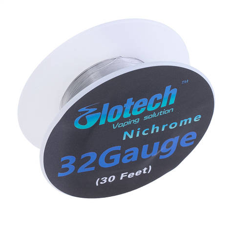 Ніхромовий провід 32 AWG (d = 0,20mm²) 30 feet Cr20Ni80, фото 1