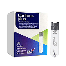 Тест-смужки Контур Плюс (Contour Plus) 50 шт.