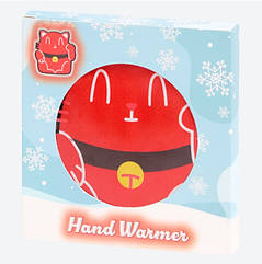 Грілка для рук дитяча багаторазова Котик. Грілка сольова портативна для дітей і дорослих