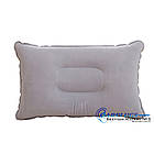 Дорожня надувна подушка прямокутної форми Silenta, grey, фото 2