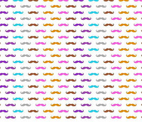 Польська бавовняна тканина "Уси з рожевим відтінком на білому"