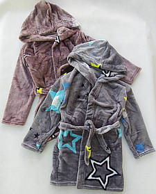 Халат із принтом для дітей р.34/40; Гурт. Україна