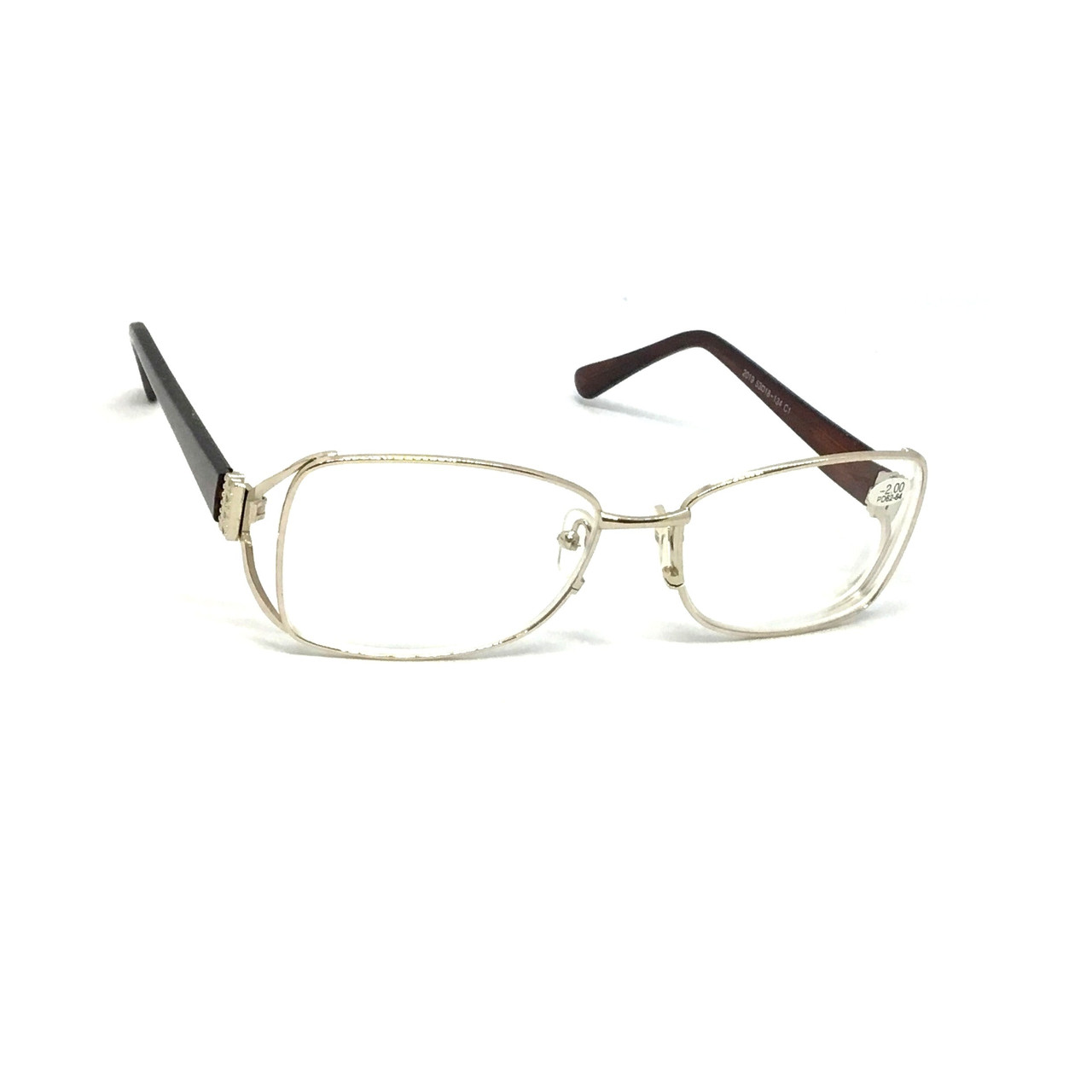 Жіночі металеві окуляри 2019 золото