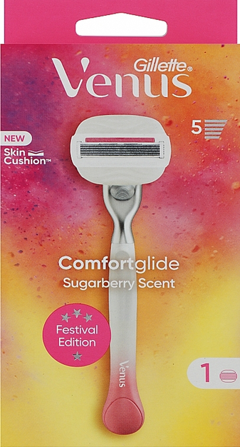 Станок для гоління жіночий (бритва) Venus Comfortglide Sugarberry, фото 1