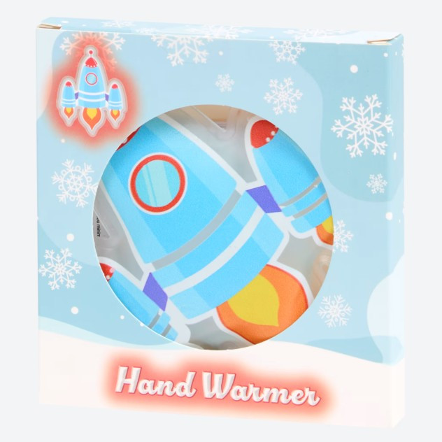 Грілка для рук дитяча багаторазова Космос. Грілка сольова портативна для дітей і дорослих, фото 1