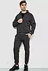 Спортивний костюм чоловічий норма трикотаж на флісі 48-56, фото 2