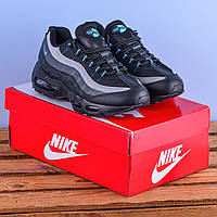 Кросівки Nike Air Max 95 чорні з синім