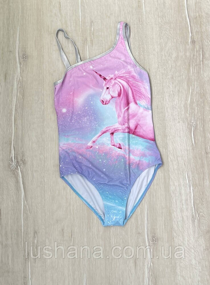 Дитячий суцільний купальник F&F на дівчинку підлітка р.158, фото 1