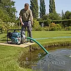 Мотопомпа 7 к.с для глибини 8 м NPO Garden MP20-80 / Мотопомпа для води / Мотопомпа для відкачки брудної води/ Мотопомпа бензинова, фото 5