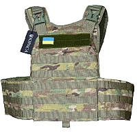 Плитоноская тактическая Kirasa ВСУ (ЗСУ) KI104 мультикам corvette