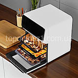 Мультипіч потужна 4200 Вт Top Kitchen з відкидними дверцятами 12 л повітряний гриль з таймером, фото 2