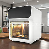 Мультипіч потужна 4200 Вт Top Kitchen з відкидними дверцятами 12 л повітряний гриль з таймером, фото 3