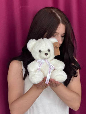 Мякі іграшки ведмедики 18см-30см