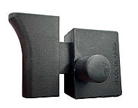 Кнопка для болгарки DWT (ДВТ) 150, SL(KEDU); пос.место: h35, шир.19; клавіша: h39.5, шир.12