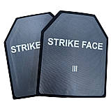 Комплект захисних бронеплита Miilux 500, 3 клас захисту (5 мм, 2.9 кг), фото 2