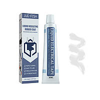 Рідка ізоляційна стрічка, ізоляція проводів, біла, 30 мл