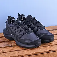 ТЕРМО Зимові Кросівки Черевики Salomon чорні з сірим