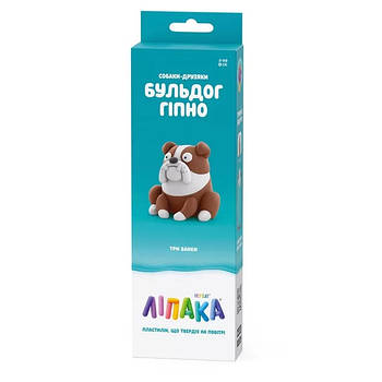 Набір пластиліну Ліпака Собаки друзяки Бульдог Гіпно 30148-UA01