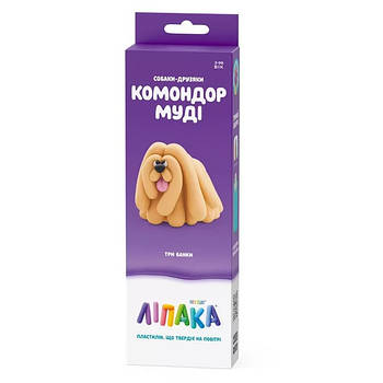 Набір пластиліну Ліпака Собаки друзяки Комондор Муді  30149-UA01